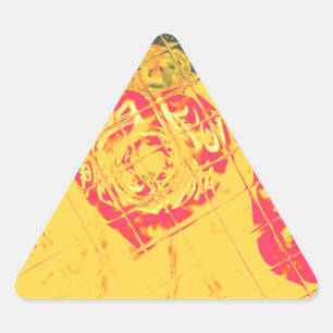 Adesivo Triangular Nakupenda - Eu Amo Um Texto De Palavra Swahili Sig