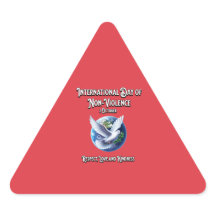 O Dia Internacional da Não-Violência. Respeito.