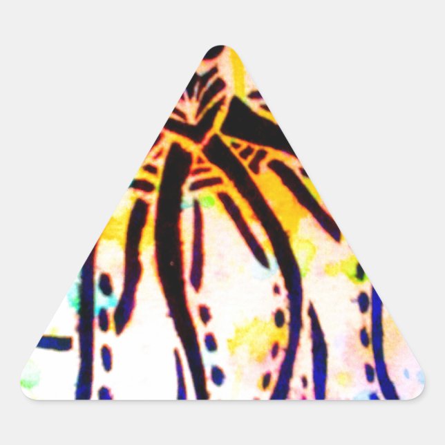 Adesivo Triangular O Kraken (Frente)