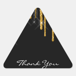 Adesivo Triangular Obrigado A Dar Um Nome À Cinza De Prata.