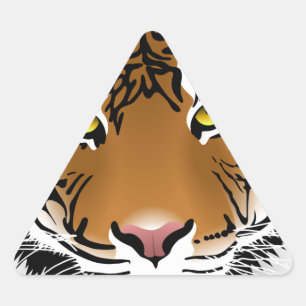 Adesivo Triangular Olhos de Tigre