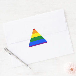 Adesivo Triangular Orgulho LGBT