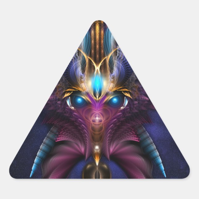 Adesivo Triangular Orkolon Starfield (Frente)