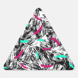 Adesivo Triangular Padrão de Abstrato moderno.