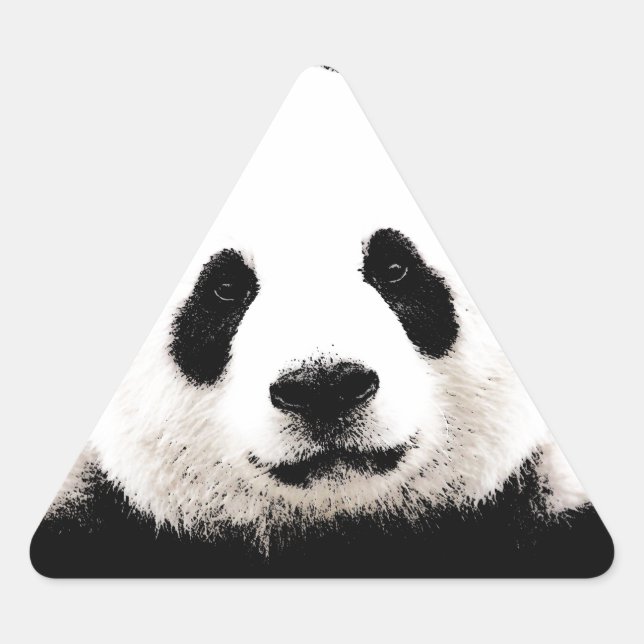Adesivo Triangular Panda (Frente)