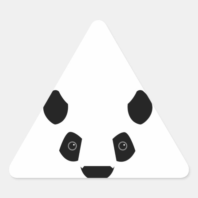 Adesivo Triangular Panda (Frente)