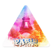 Paris França Watercolor Painting