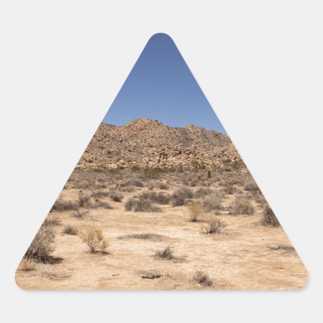 Adesivo Triangular Parque Nacional Joshua Tree (Frente)