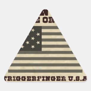 Adesivo Triangular Paz desejada