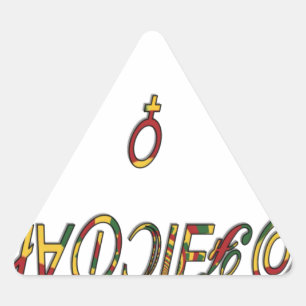 Adesivo Triangular Personalizar produto