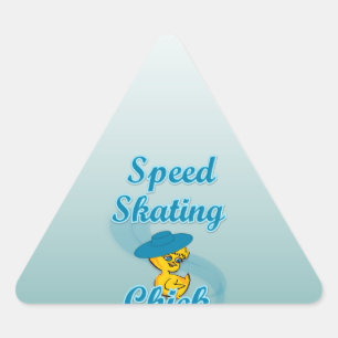 Adesivo Triangular Pintinho de patinação rápida nº 3