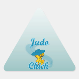 Adesivo Triangular Pintinho Judo nº 3