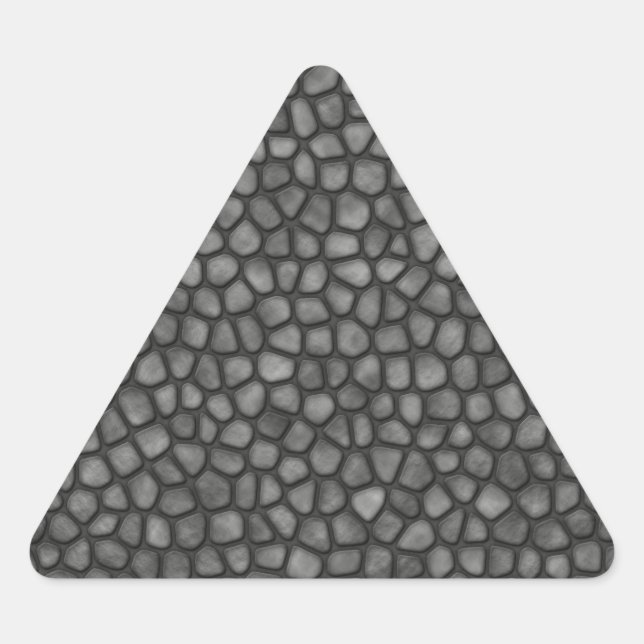 Adesivo Triangular Piso de pedra (Frente)