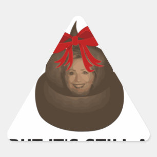 Adesivo Triangular Poop de Hillary