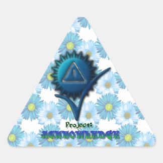 Adesivo Triangular Project: ACKNOWLEDGE 