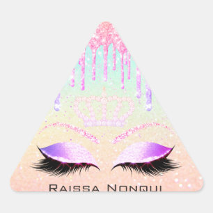 Adesivo Triangular Raissa Crown 16º Holográfico da Marca 151