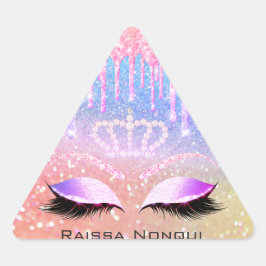 Adesivo Triangular Raissa Crown 16º Holográfico da Marca 152