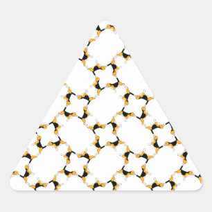 Adesivo Triangular Rede Beagle