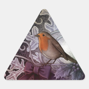 Adesivo Triangular Robin Natal