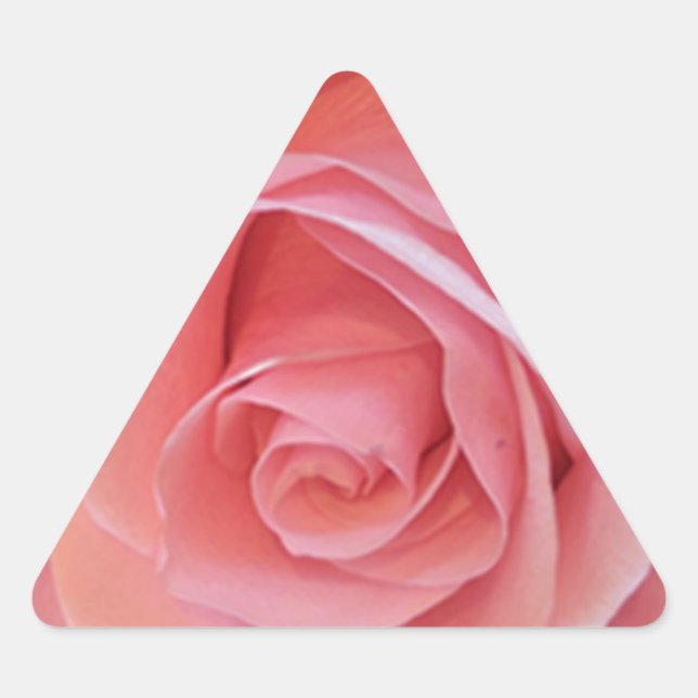 Adesivo Triangular Rosa Rosa Rosa (Frente)