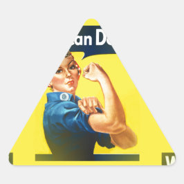 Adesivo Triangular rosie