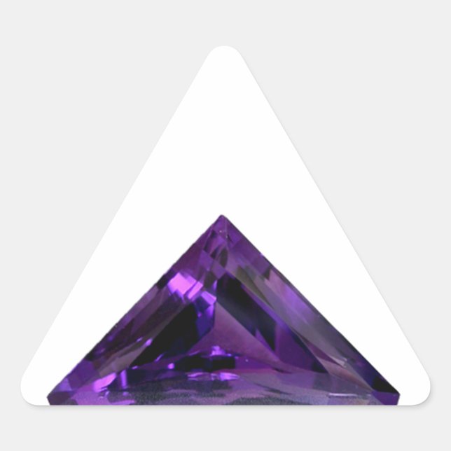 Adesivo Triangular Roxo (Frente)