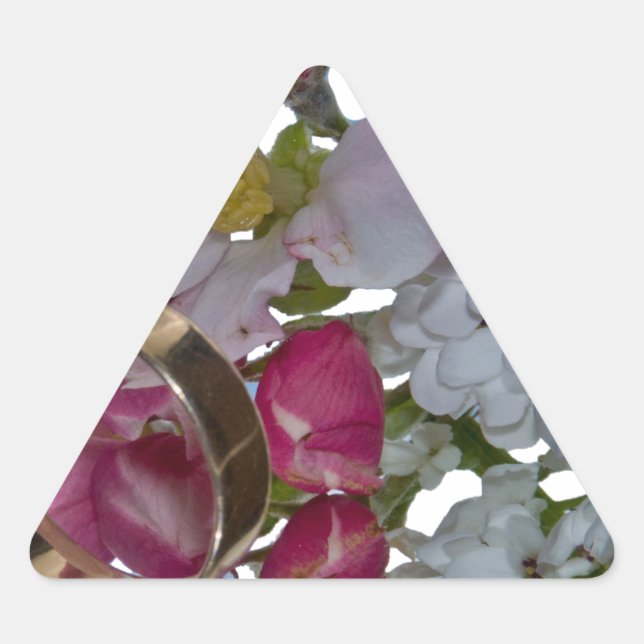 Adesivo Triangular Saudações - Saúde (Frente)