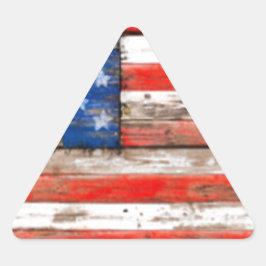 Adesivo Triangular Simplesmente Americano