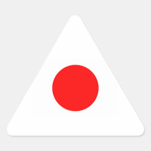 Adesivo Triangular Sinalizador Totalmente Japonês