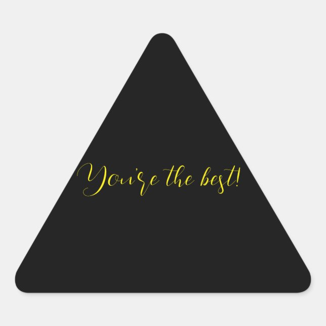 Adesivo Triangular Small Business Stickers – Fun & Creative Digital L (Frente)