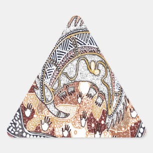 Adesivo Triangular Sonho de Echidna