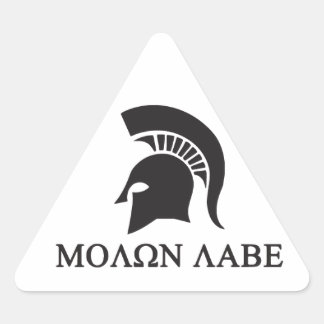 Adesivo Triangular sparta.ai