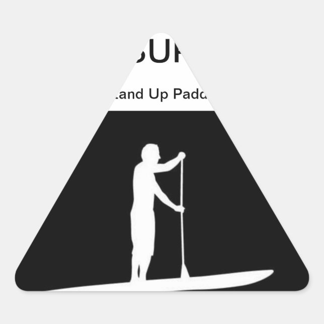 Adesivo Triangular stand up paddle (Frente)