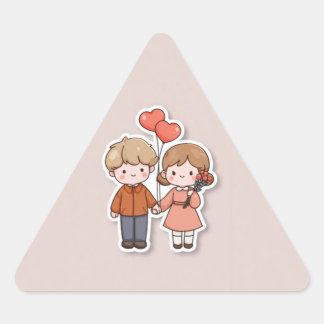 Adesivo Triangular Sticker