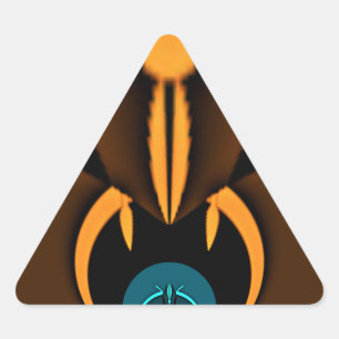 Adesivo Triangular Stone Face Hakuna Matata