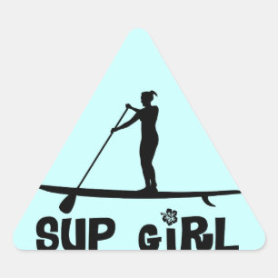 Adesivo Triangular SUP Girl