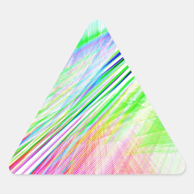 Adesivo Triangular Supernova Criada por Robert S. Lee (Frente)