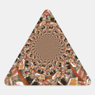 Adesivo Triangular Sushi