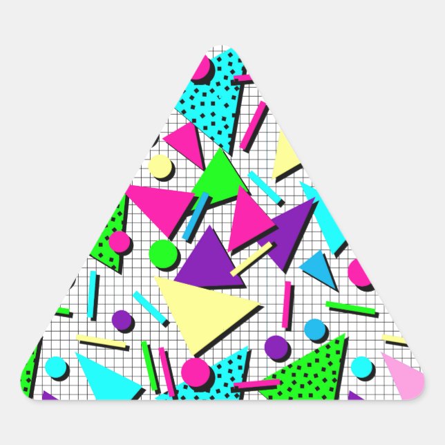 Adesivo Triangular totalmente radical (Frente)