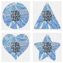 Adesivo Triangular Trendência E Melhor Mãe Moderna Nunca