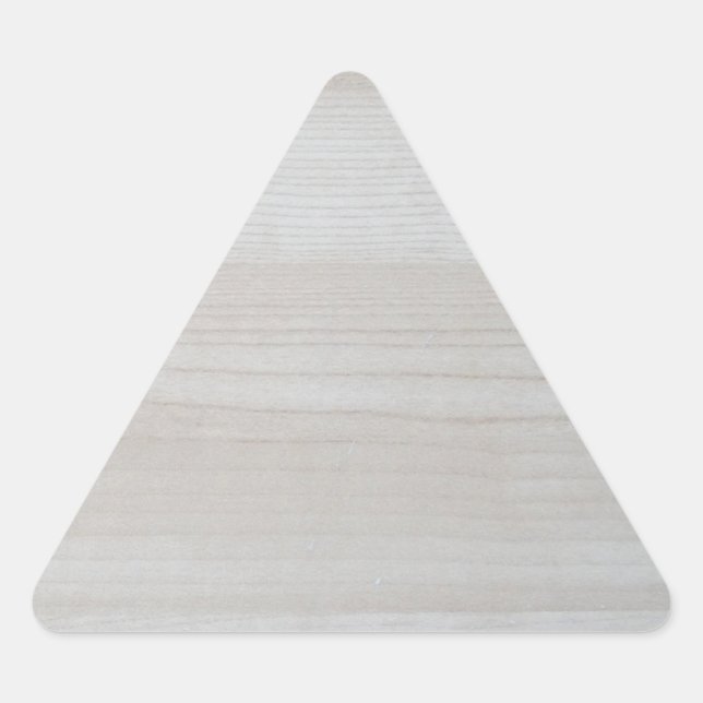 Adesivo Triangular Trendy Wood Vazio Elegante Design (Frente)