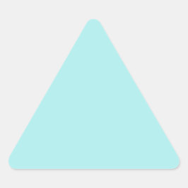 Adesivo Triangular Turquesa leve