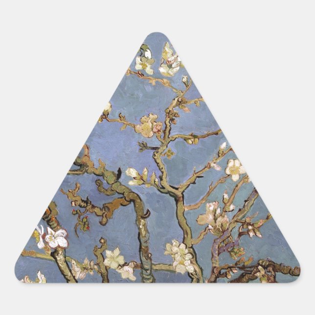 Adesivo Triangular Van Gogh Almond Blossom (Frente)