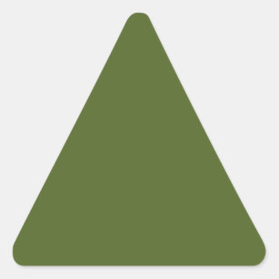 Adesivo Triangular Verde-camo (cor sólida)