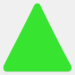 Adesivo Triangular verde de néon do círculo 1 do cricketdiane - 2