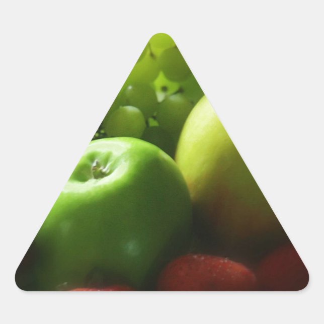 Adesivo Triangular Vida fruta estática (Frente)