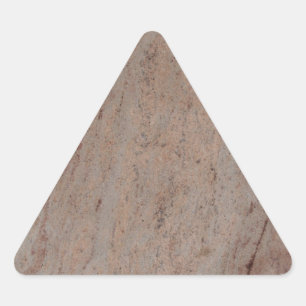 Adesivo Triangular Vinheta do Triângulo Marble Castanho Rusty