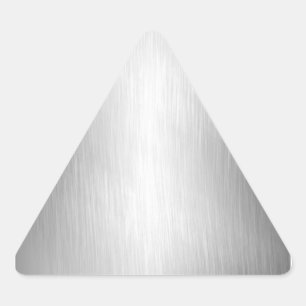Adesivo Triangular Vinhetas de metal escovado