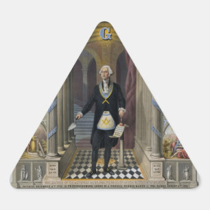 Adesivo Triangular Washington O Mason II