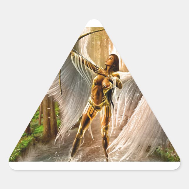 Adesivo Triangular Winged Archer (Frente)